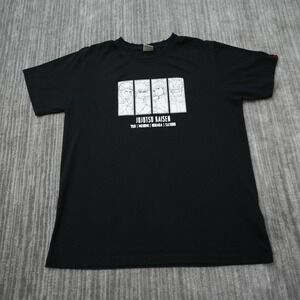 Uniqlo T Shirt Men Jujutsu Kaisen Yui Megumi Nobara Satoru Black Crew Tee Large